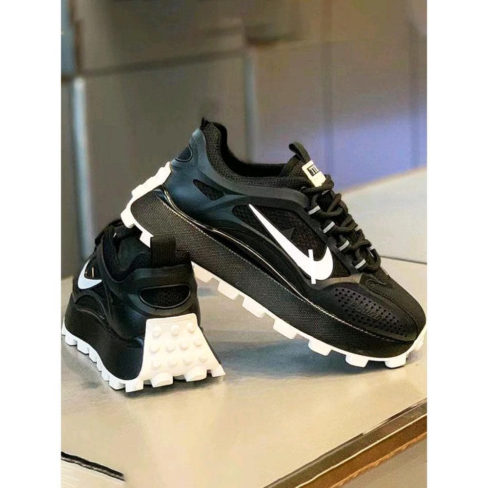 Men's Shoes 2026 Spring and Summer New Trendy Fashionable Mesh Breathable Soft Sole Comfortable Thick Sole Sports and Casual Dad Shoes