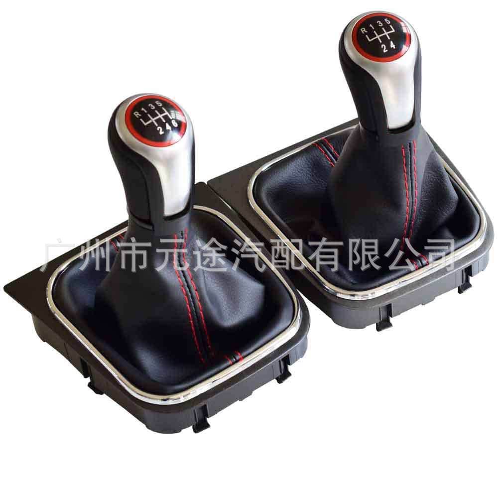 For Volkswagen Golf 5 6 MK5 GTI R32 Octavia Shift Knob Gear Stick Handle