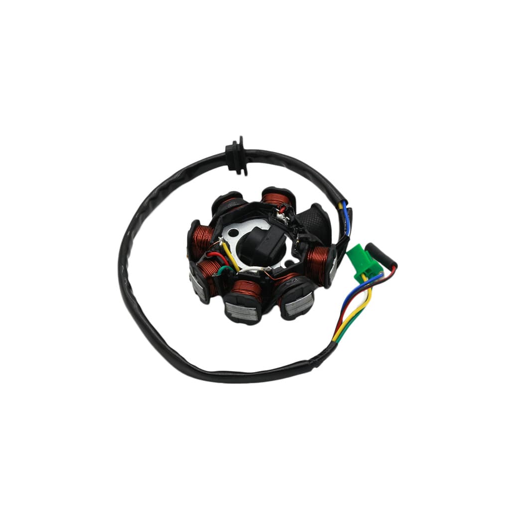 Motorcycle Parts GY6 50cc 125cc 150cc Coil 8 Pole DC Engine Stator Coil