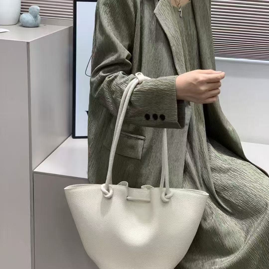 muv flower bud bag new fashion versatile dopamine women's large capacity tote bag mother bag single shoulder women's bag trendy