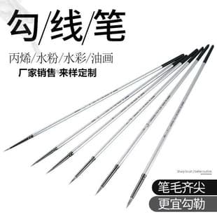 Cross-border Sakura Nylon Liner Brush Nail Art Drawing Pen Special Line Painting Flower Pen Nail Art Liner Brush