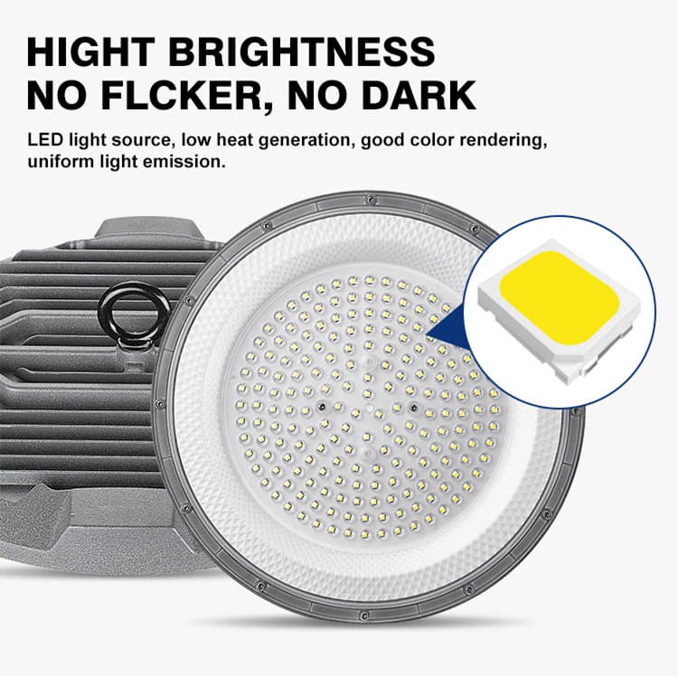 Wholesale factory source LED industrial and mining lamp high-efficiency factory pendant light workshop warehouse lighting canopy lamp UFO