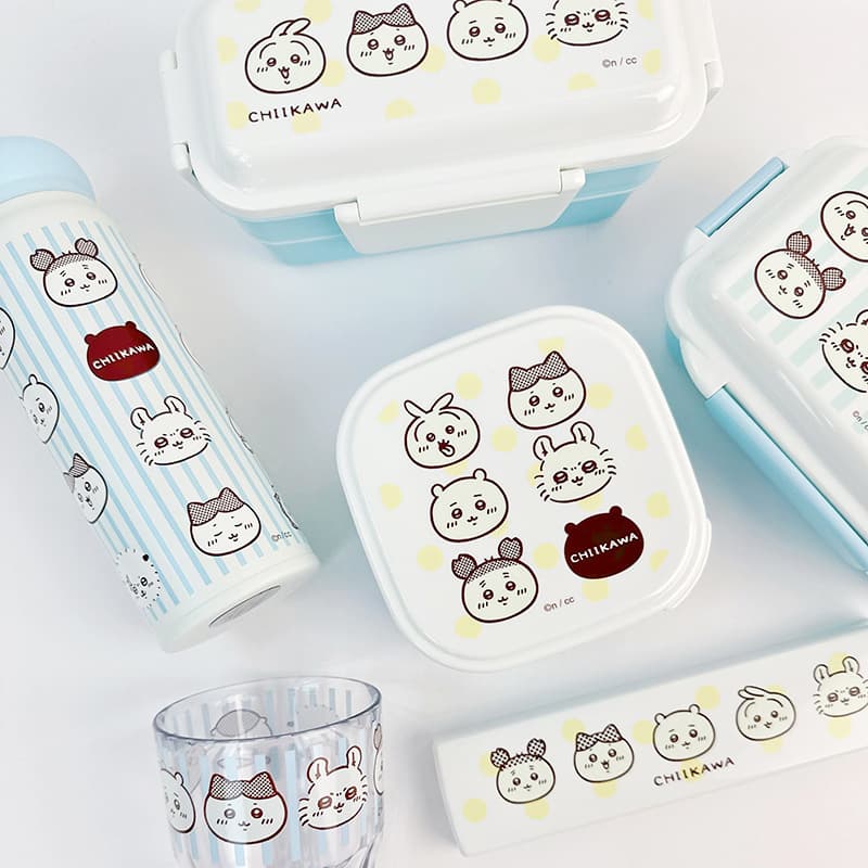 Japanese Chiikawa Limited Edition Tableware Bento Box Water Cup Chopsticks Spoon Insulated Water Cup