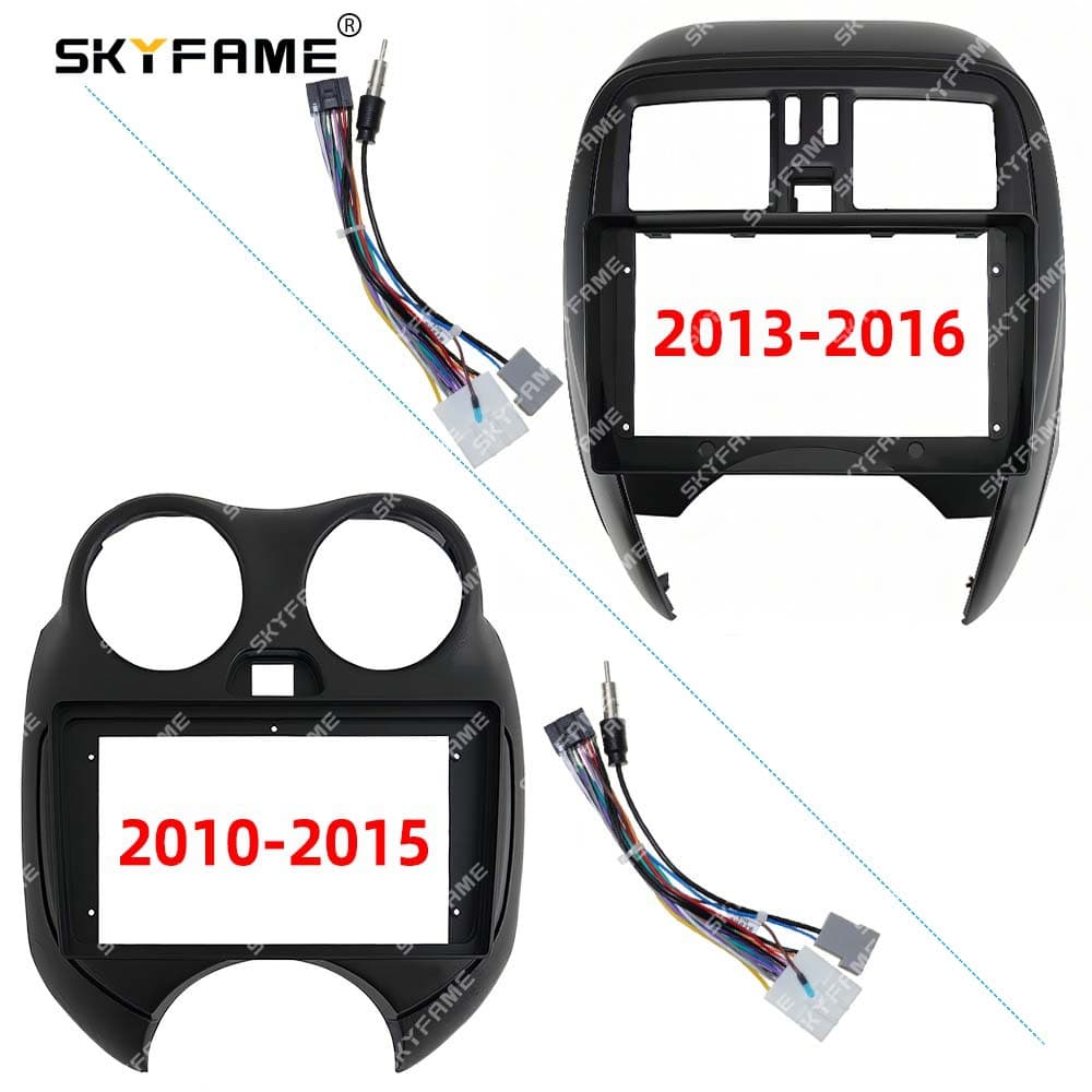 Versatile Frame Kit Suitable for 13-16 Nissan March Micra K13 Nissan March Modified Frame Trim