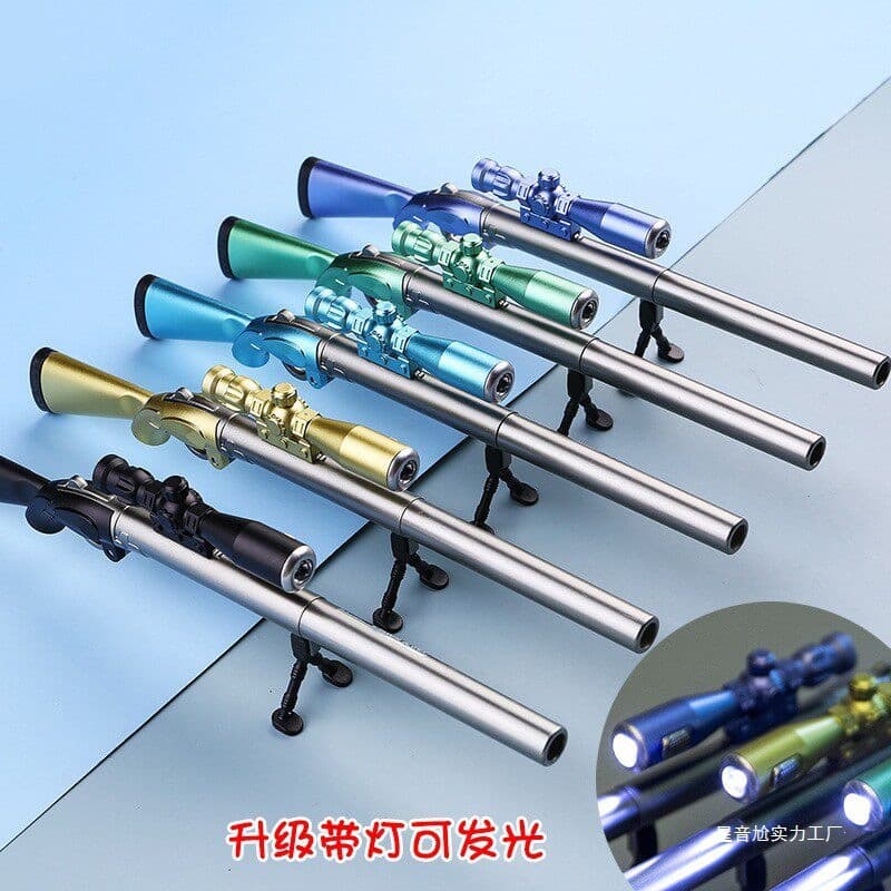 Chicken Dinner Gun Pen Creative Stationery Gun Pen Student PUBG Chicken Dinner Gel Ink Pen Gun Pen Boys Toy