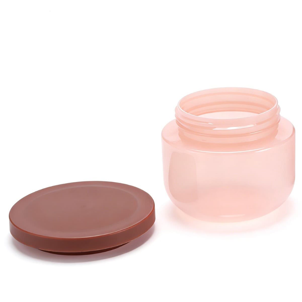 Factory customized wide mouth PET plastic bottle 250g hair mask can scrub cream bottle sub-bottling