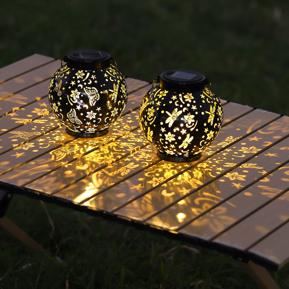 New Cross-border Solar LED Watering Can Light Iron Art Flowing Sprinkler Light Garden Landscape Outdoor Decorative Courtyard Light