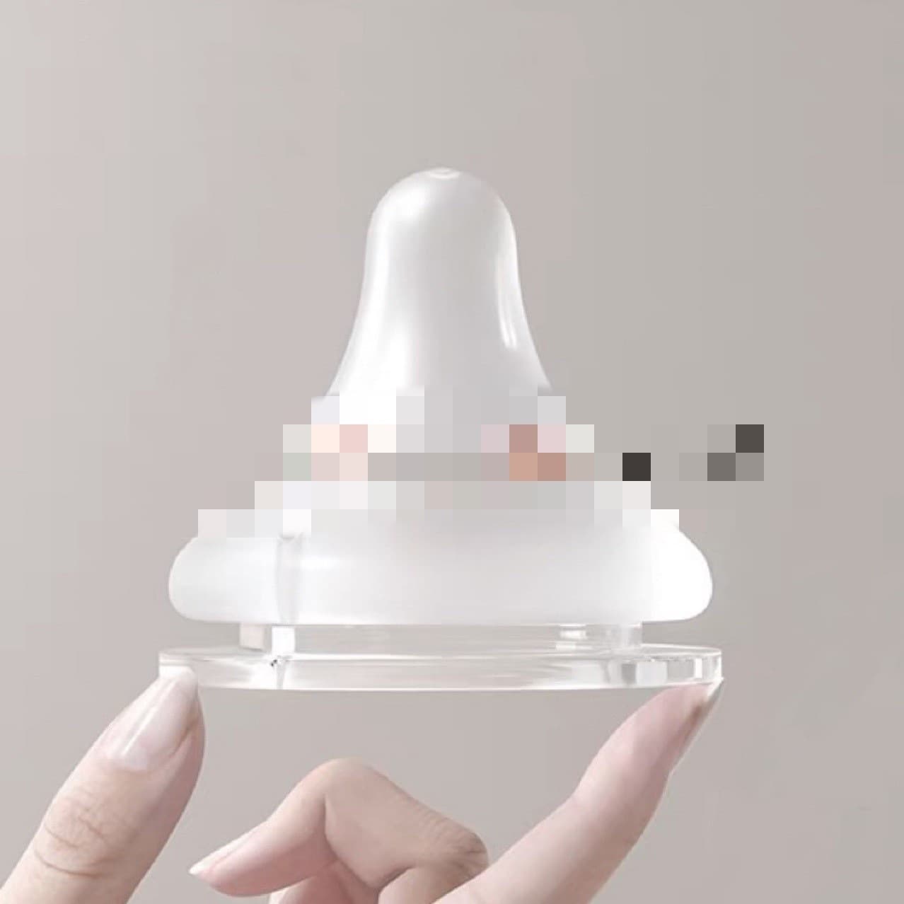 5CM wide-neck nipple manufacturer direct sales, newborn and infant breast milk thickened, heat-resistant and anti-colic.