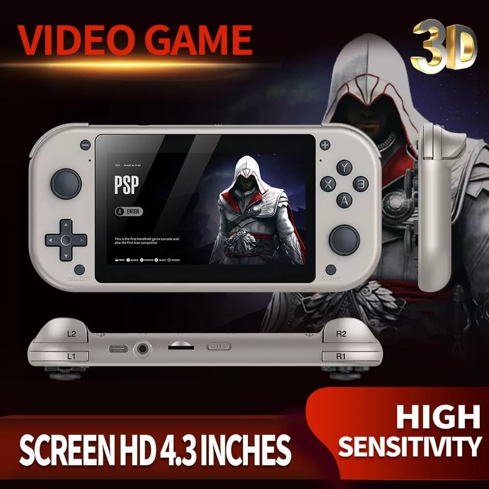 Cross-border New M17 Handheld TV Game Console Box 4K HD
