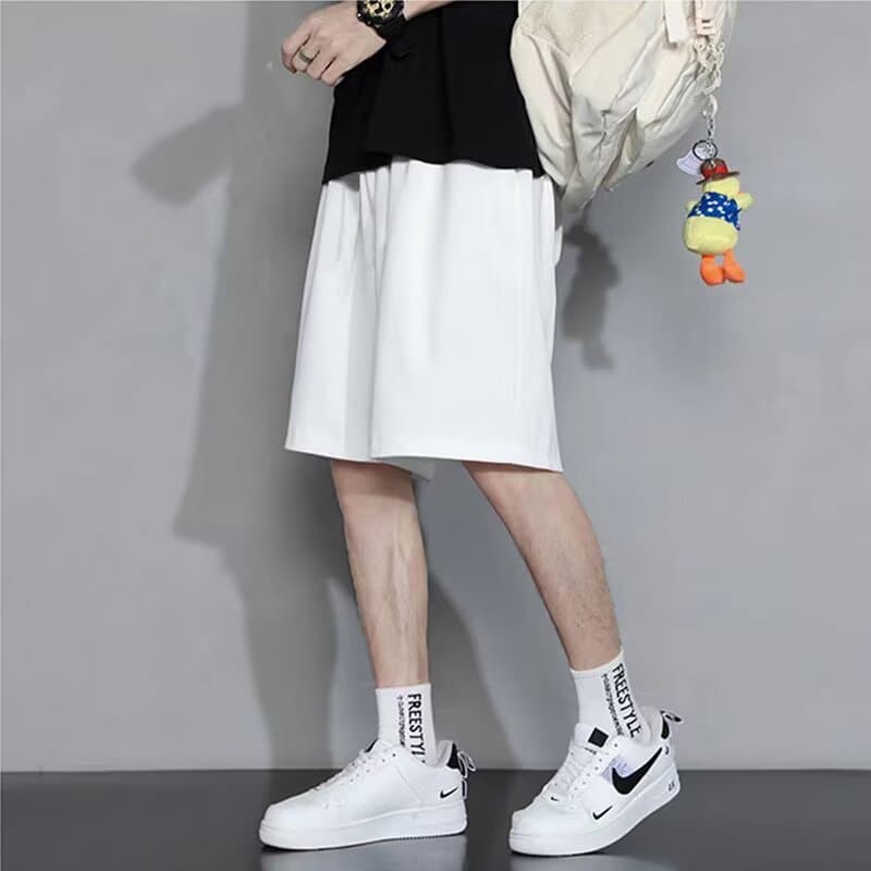 Shorts men's summer trendy brand loose casual pants men's 2026 summer new fashion versatile sports five-point pants