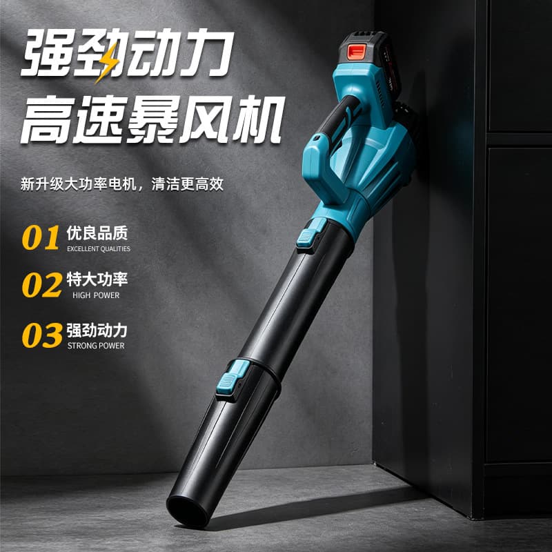 High-Power Lithium Blower Wash and Blow 2-in-1 Strong Dust Blower Leaf Blower Snow Blower Blower Tool Wholesale