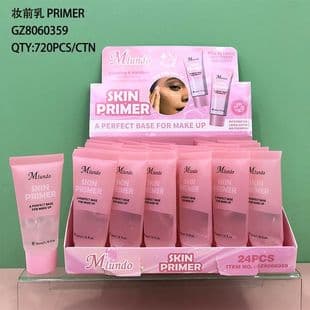 New Mlundo Lightweight & Skin-Friendly Primer, Boosts Complexion, Moisturizing, Natural Brightening, Long-Lasting Makeup Base
