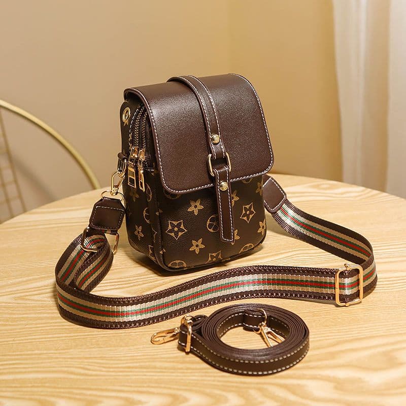 Small Bag for Women 2025 New Fashion Trendy Bag Women Ins Internet Celebrity Versatile Crossbody Shoulder Bag Printed Phone Small Bag