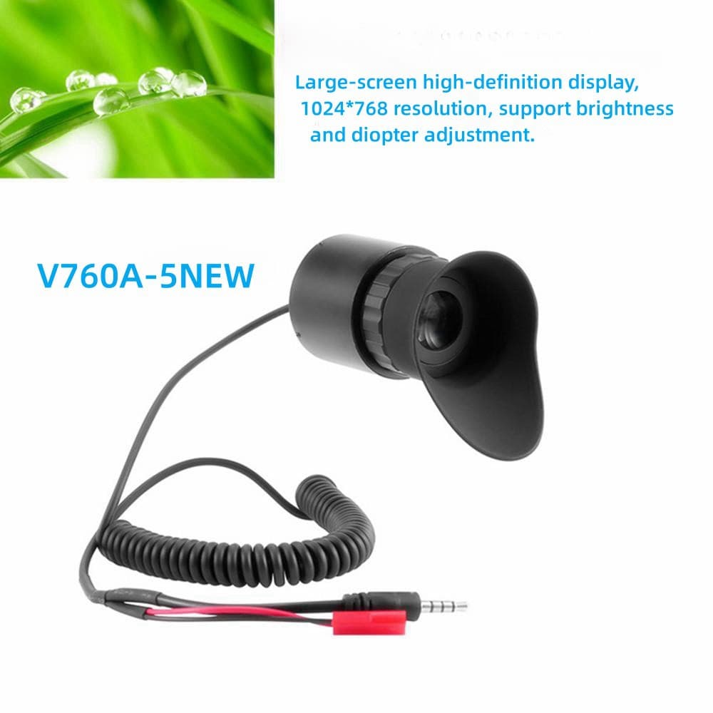 DIY Model Aircraft Head-Mounted Large Screen HD OLED Display V760A-5NEW Supports Diopter Brightness Adjustment