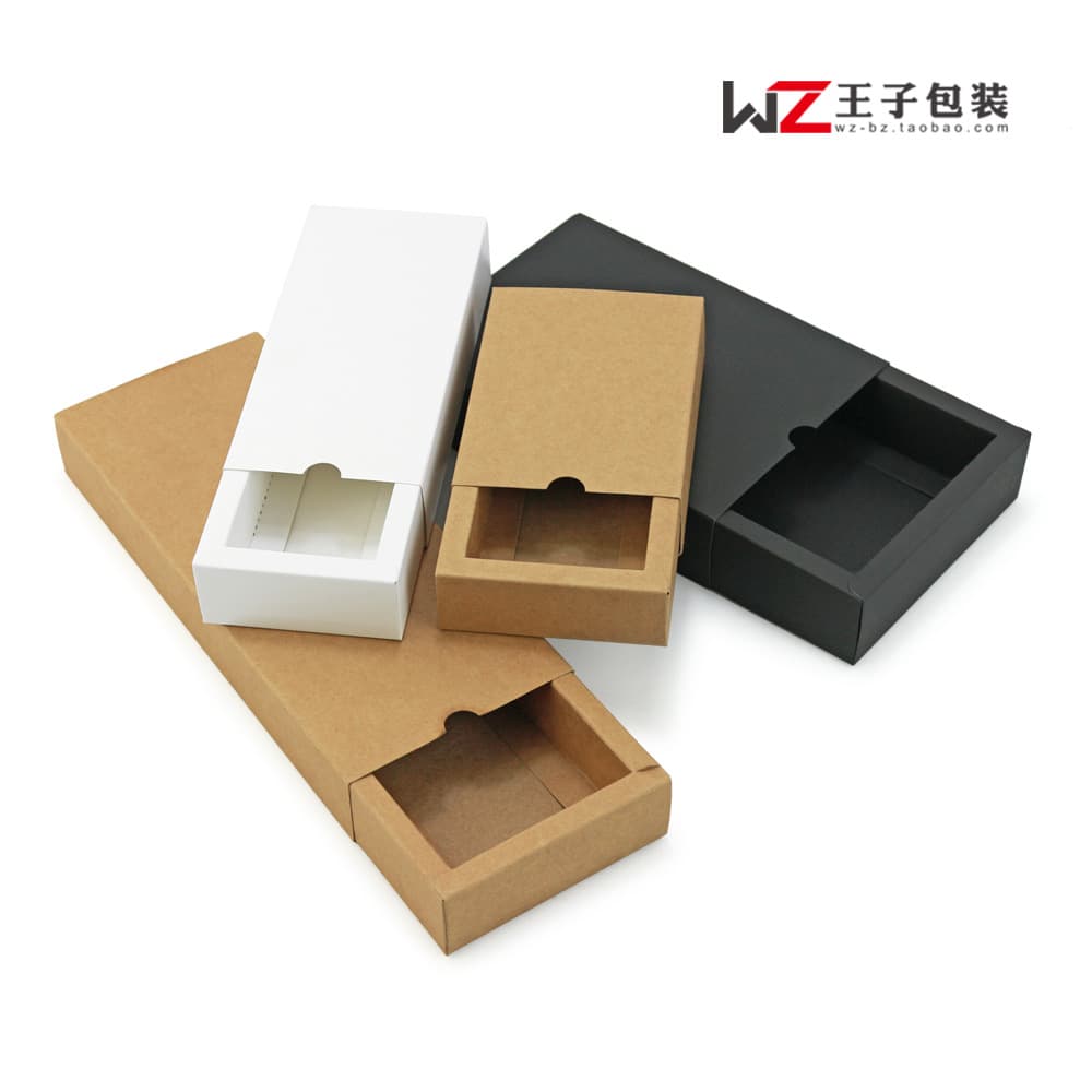 Gift packaging box color box printing blank drawer carton product packaging box printing moon cake packaging box color box