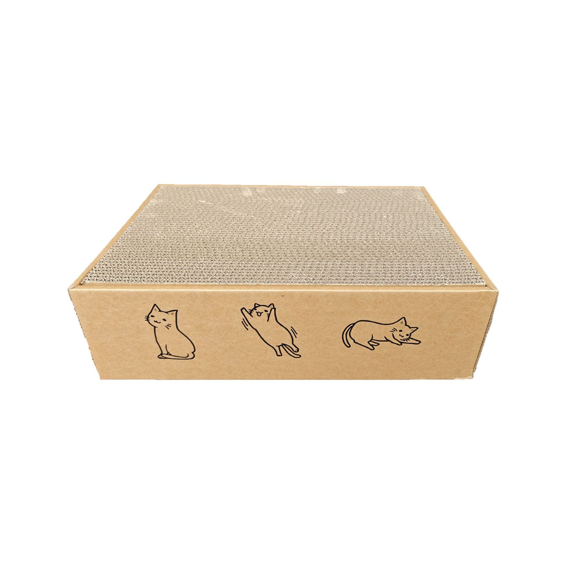 Foreign trade cross-border Amazon AliExpress carton cat scratching board 5 pack cat toys pet supplies cat scratching box