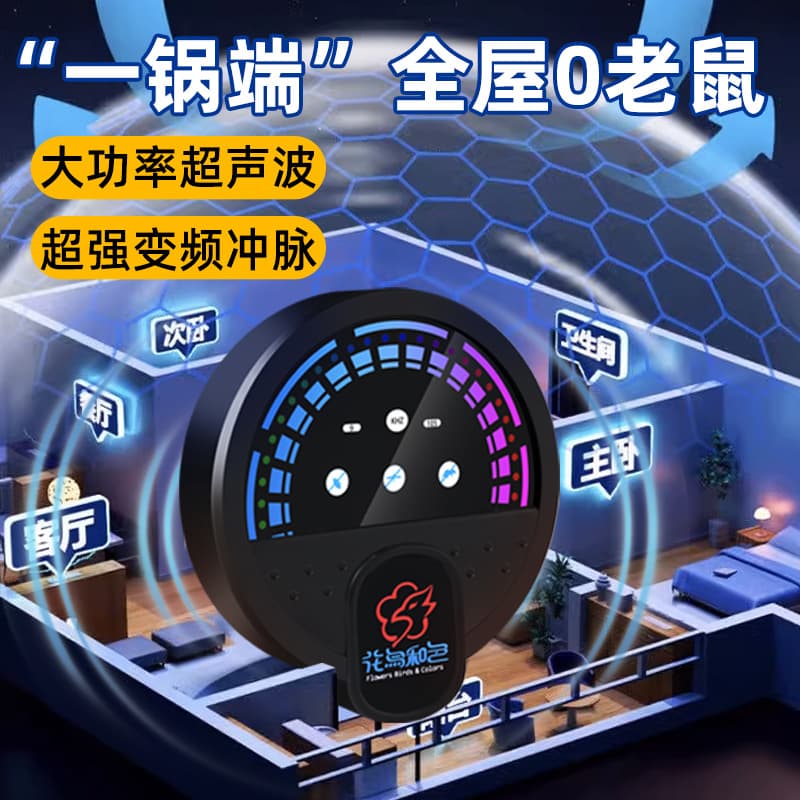 High-Power Ultrasonic Pest Repeller, Rodent Repellent, Mosquito Repeller, Insect Repeller, Home Electronic Cat, Wholesale Drop Shipping