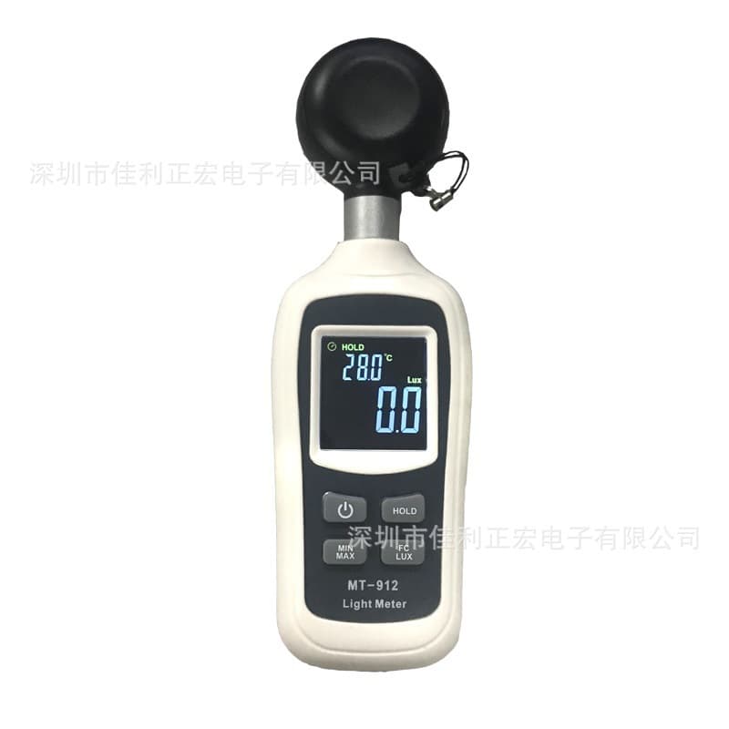MT-912 Mini Digital Illuminance Meter Automatic Illuminance Meter Photometer