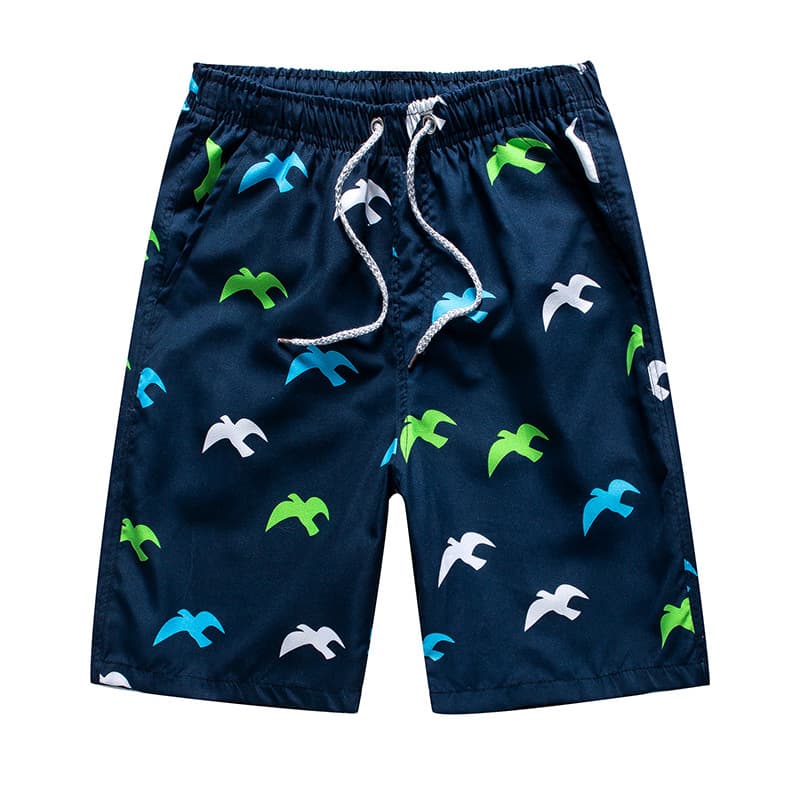 Men's and Women's Beach Shorts, Summer Outdoor Sports Shorts, Seaside Vacation Casual 5-Inch Shorts, Quick-Dry Swim Shorts for Couples