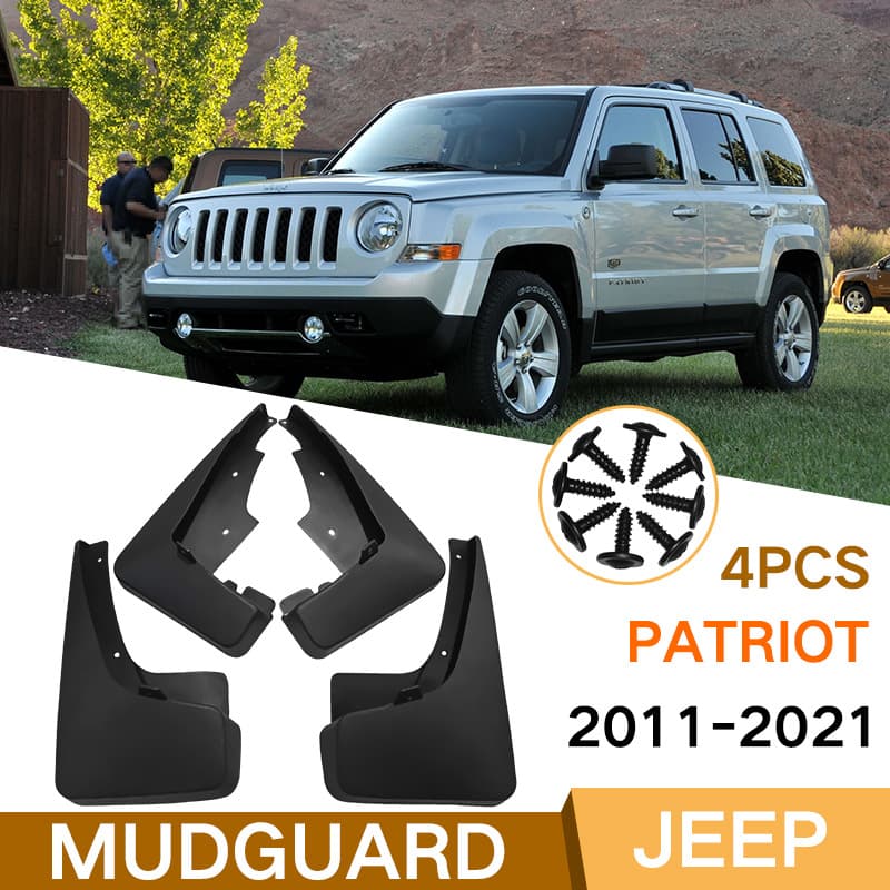 Fender Flaps for Jeep Patriot 2011-2021 Compass Cross-border Auto Mud Flaps