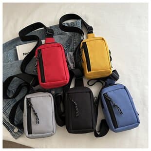 Cross-Border Sports Chest Bag Men's Small Backpack Women's Phone Crossbody Bag Waist Bag Waterproof Hanging Bag