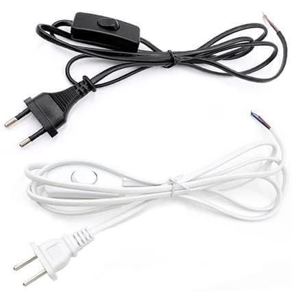 Lamp, desk lamp switch line 303 switch on-line dimming button foot pedal floor knob plug power cord