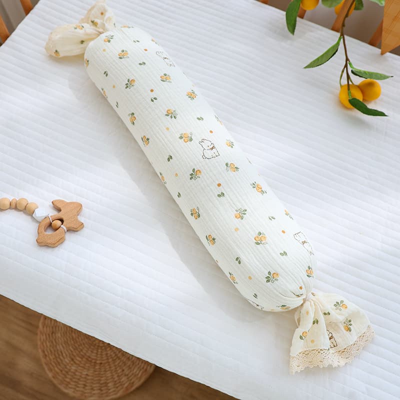 INS Baby Grade A Pure Cotton Buckwheat Shaping Pillow for Newborns, Side Sleeping Support Pillow, Washable Baby Pillow for Sleeping