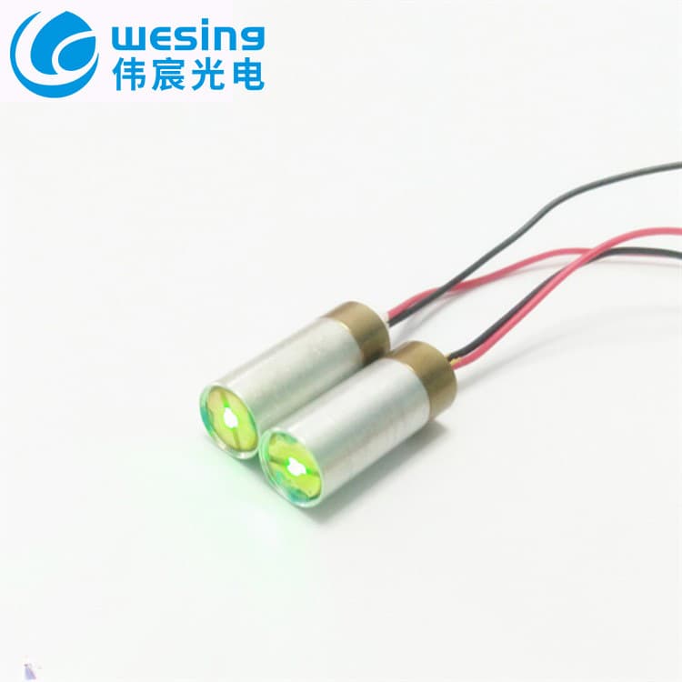 520nm Green Ambient Light, Car Starry Sky Light, Size 12*30mm, Starry Sky Laser Module Size Customizable