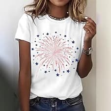 2025 New Arrival Amazon New Style European and American Cross-Border Casual Loose Comfortable High-Quality Short Sleeve Round Neck T-Shirt