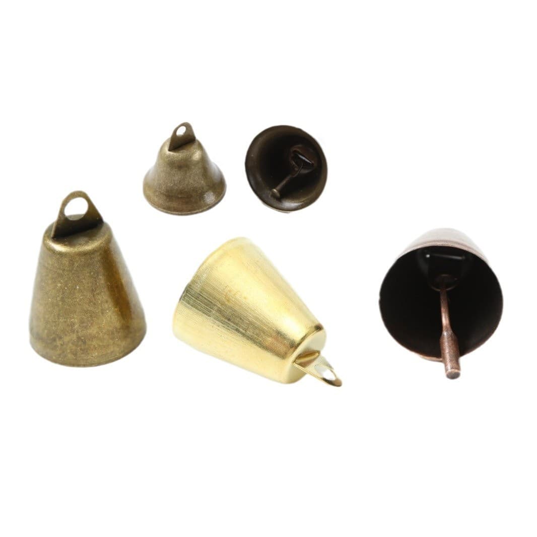 Christmas open trumpet bell metal bell bell Christmas decoration accessories pet bell retro iron bell