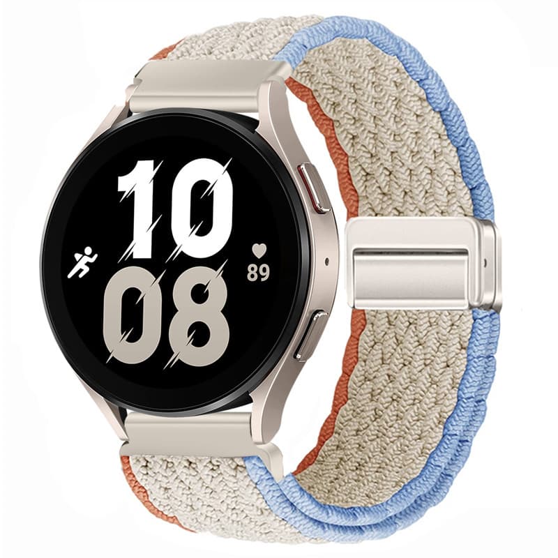 Compatible with Huawei GT6 Strap GT5 Magnetic Buckle Nylon Woven Elastic Breathable Samsung Watch7 Sports Watch Band