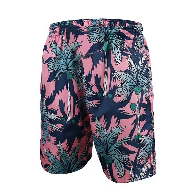 Men's Beach Shorts, Swim Trunks, Loose Casual Shorts, Athletic Shorts, Quick-Dry 5-Inch Shorts, New Style