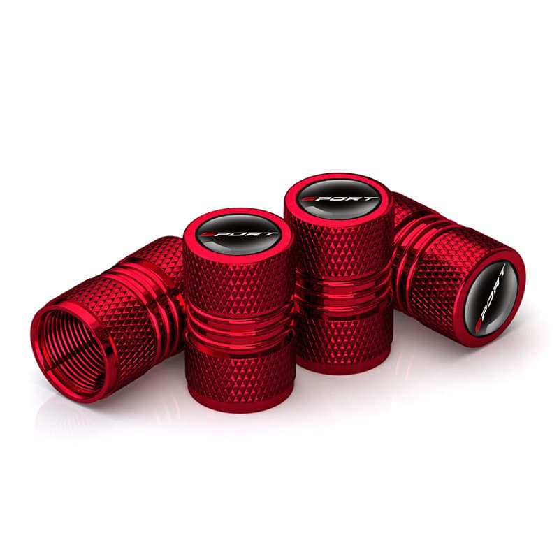 Sport Aluminum Alloy Car Tire Valve Caps Valve Stem Caps Valve Core Caps Universal with Custom Logo