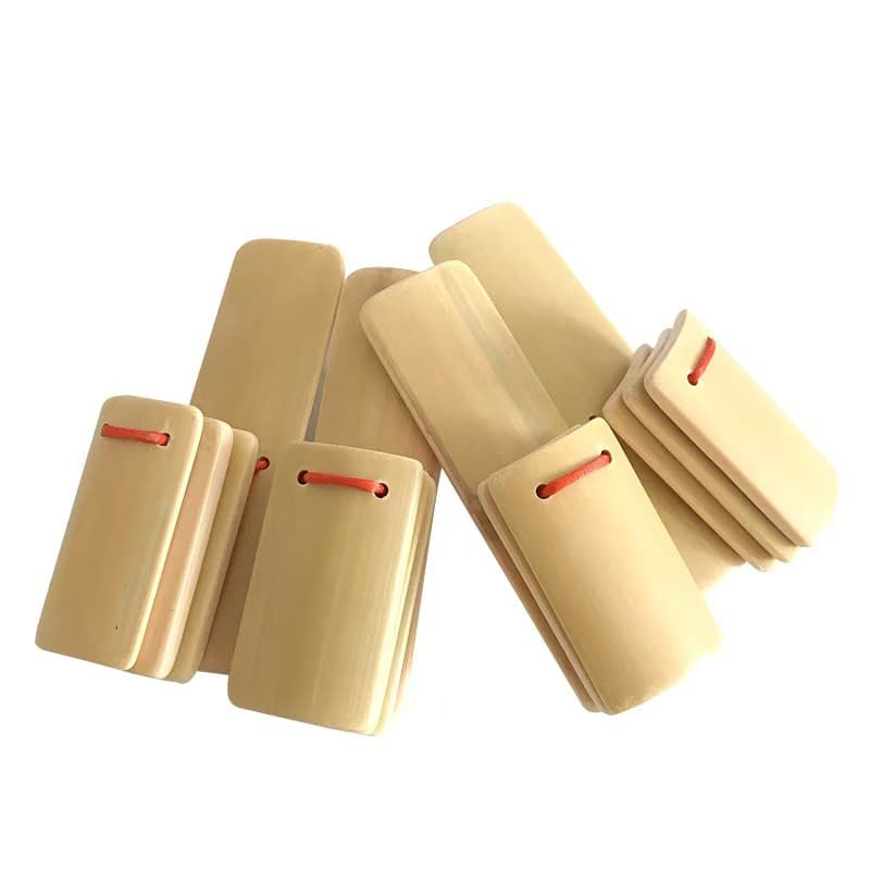 Children's Quick Board Sound Board Oral Skills Practice Crosstalk Talent Performance Props Bamboo Material Musical Instrument