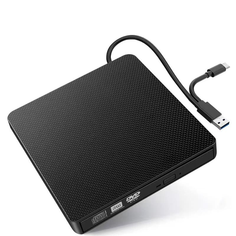 Factory Direct New External USB 3.0/Type-C Mobile DVD Burner Optical Drive External DVD-RW