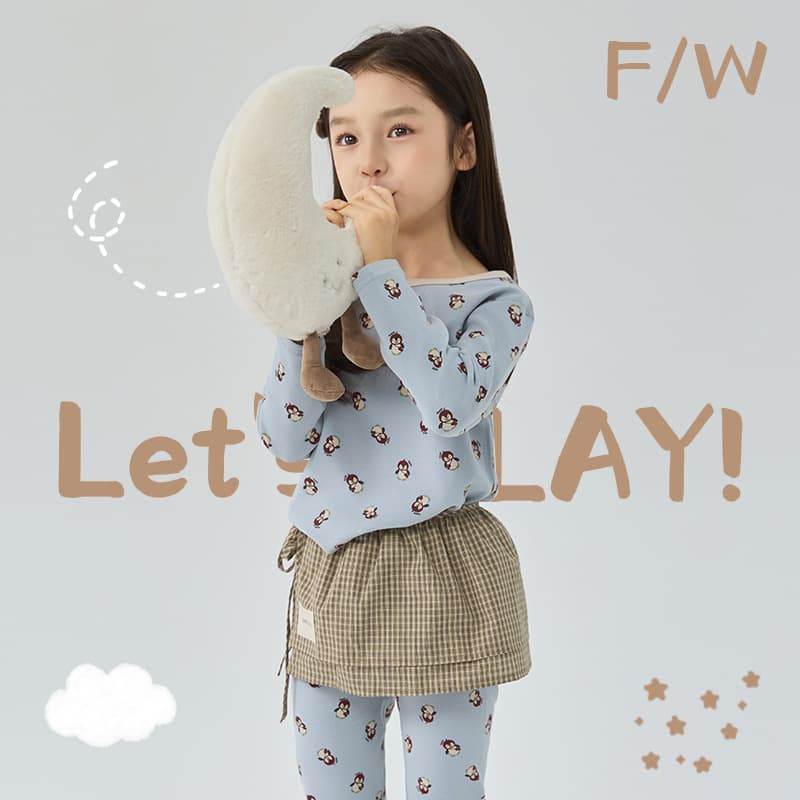 2025 Autumn/Winter New Children's Thermal Underwear Set Class A Cotton Pajamas for Boys and Girls Baby Sleepwear Home Wear