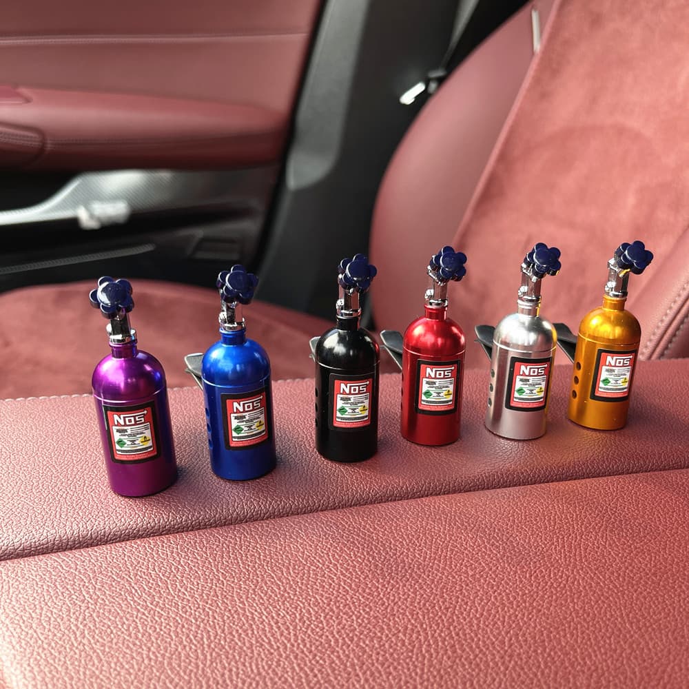 Factory Direct NOS Vent Perfume Nitrogen Bottle Car Air Vent Aromatherapy Decorative Fragrance