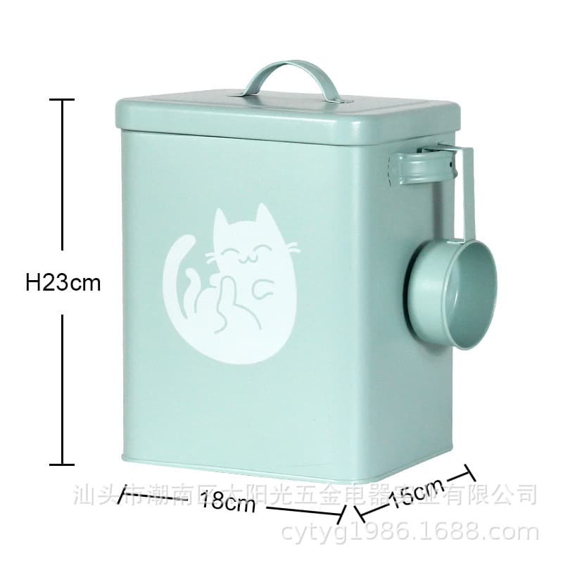 Cat Food Storage Bin Dog Food Container Sealed Moisture-Proof Insect-Proof Storage Can Freeze-Dried Snack Storage Bucket Large Pet Food Storage Bin