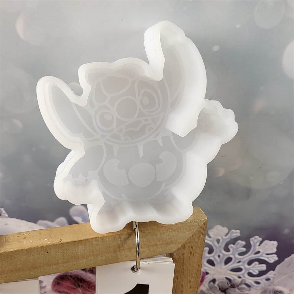 Z0158 Stitch Aromatherapy Mold Crystal Epoxy Silicone Mold DIY Decoration Silicone Mold