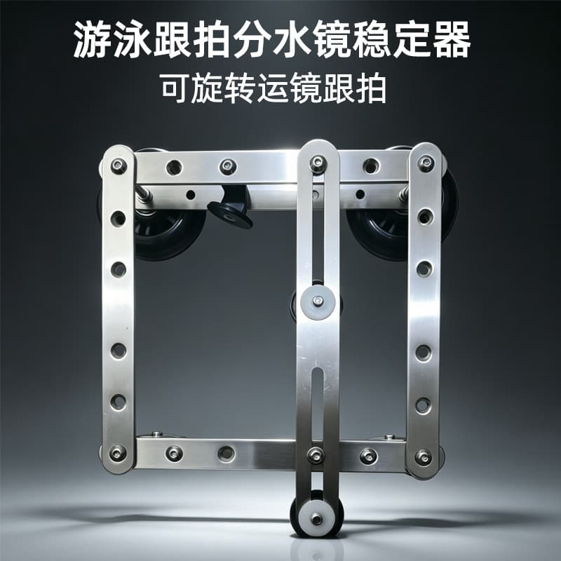 Dual-Position Water Separation Stabilizer for Swimming Shooting, Semi-Water Separation Mirror, Swimming Follow-Up Shooting Stabilizer, Water Separation Mirror