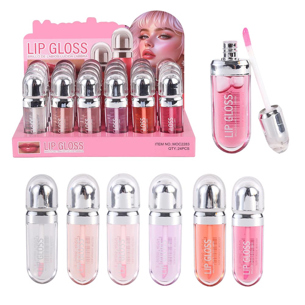 Cross-Border Hot-Selling Lip Pearl Diamond Lip Gloss Mirror Water-Gloss Moisturizing Fine Shimmer Lip Glaze Lip Gloss Glitter