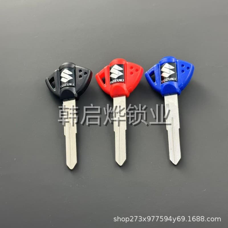 For Suzuki Motorcycle GSX-R600 750 GSX1300 Hayabusa Key Blank / Handle