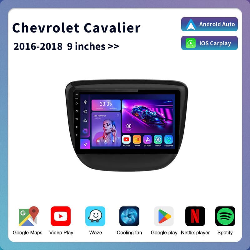 Car Display Screen Navigator for Chevrolet Cavalier with CarPlay