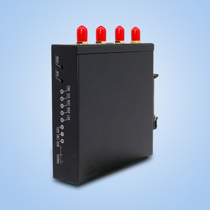 4g full network industrial router eSIM dual network port serial port transparent transmission Modbus/MQTT protocol IoT gateway