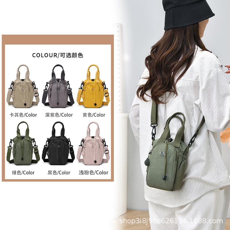Small shoulder bag new crossbody shoulder kettle bag waterproof yoga bag running sports outdoor portable bag mobile phone bag