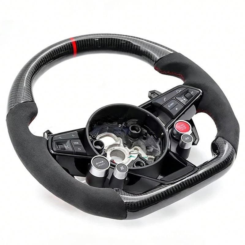 Factory Direct Supply Custom Steering Wheel Assembly for Audi A4L/A6L/Q5L Carbon Fiber
