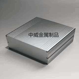150*150*75MM aluminum alloy casing, power supply cooling chassis aluminum shell, instrument receiver housing.