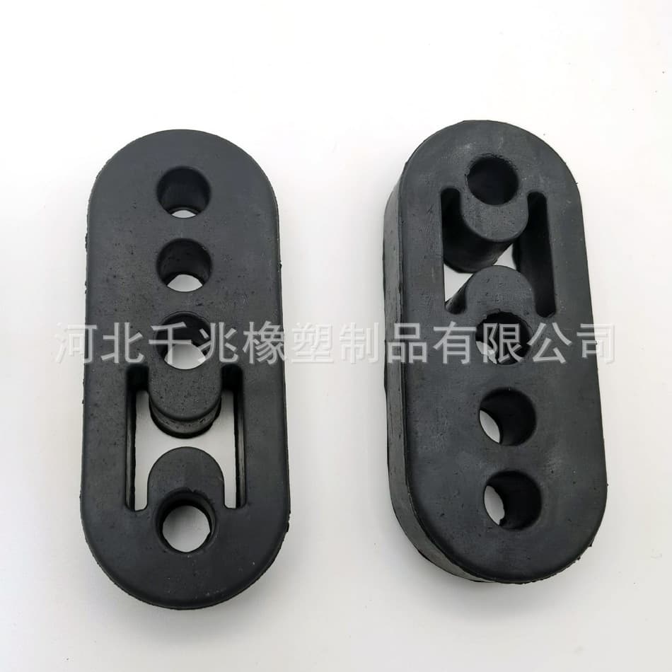 Cross-border best-selling modification parts: multi-hole muffler hangers, high-strength four-hole adjustable extended exhaust pipe hanging blocks