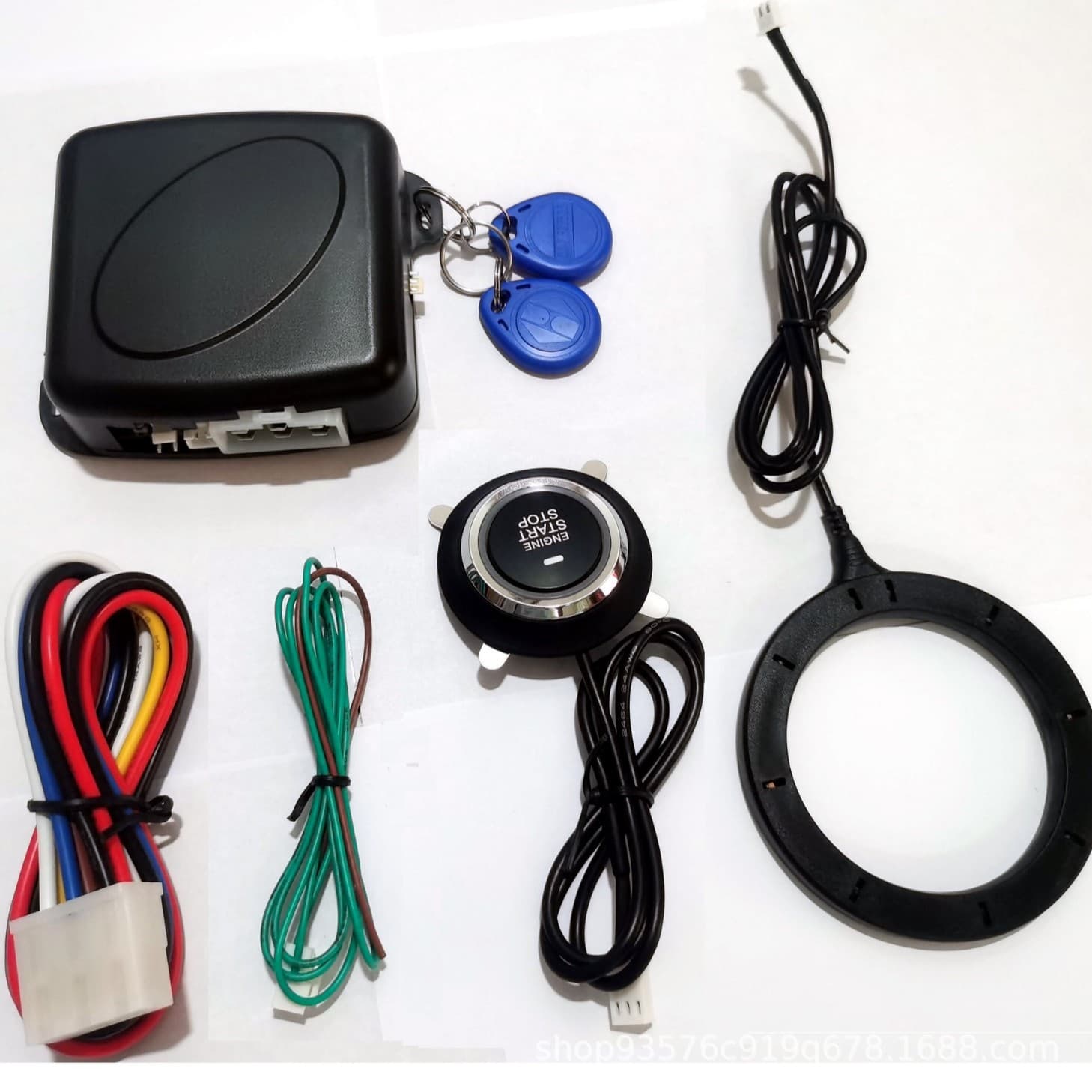 902 Cross-Border Export Model: Universal Car 12V Universal RFID Car Hidden Lock Anti-Theft + Smart One-Button Start
