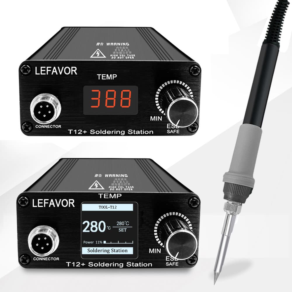 High Power 72W Soldering Station Electric Soldering Iron Home Welding Adjustable Temperature Industrial Grade Soldering Pen Repair Tool